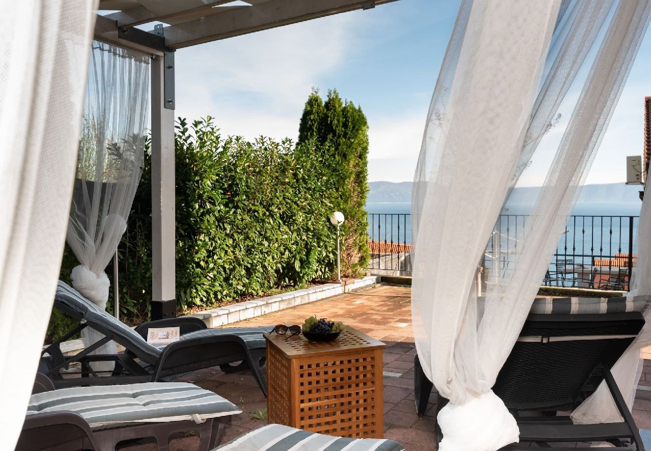 Ferienhaus in Ravni - Herrlicher Meerblick - Ferienhaus Alis
