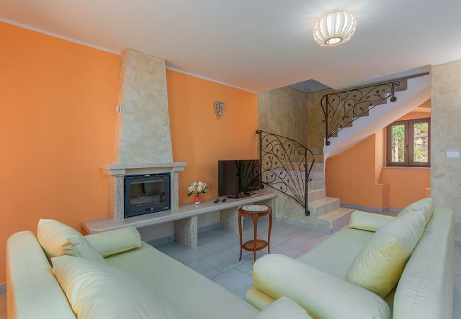 Villa in Koromacno - Santa Lucia – Villa mit privatem Pool und Meerblick Villa in Koromacno - Santa Lucia – Villa mit privatem Pool und Meerblick