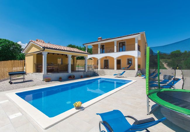 Villa in Koromacno - Santa Lucia – Villa mit privatem Pool und Meerblick Villa in Koromacno - Santa Lucia – Villa mit privatem Pool und Meerblick