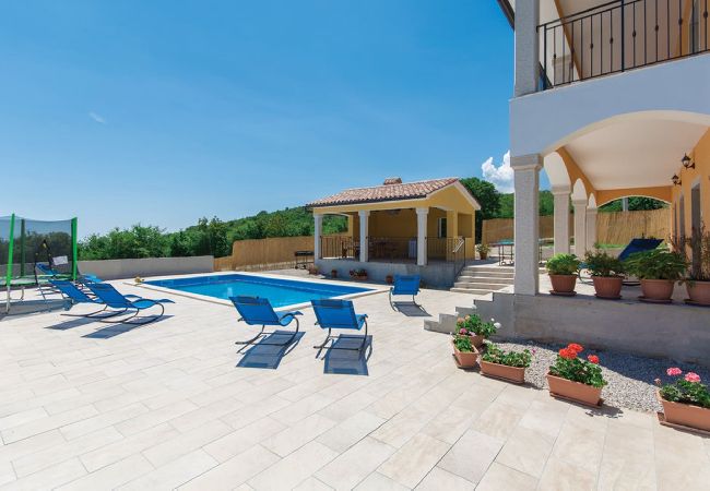 Villa in Koromacno - Santa Lucia – Villa mit privatem Pool und Meerblick Villa in Koromacno - Santa Lucia – Villa mit privatem Pool und Meerblick