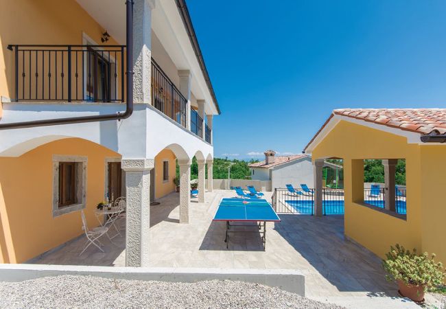 Villa in Koromacno - Santa Lucia – Villa mit privatem Pool und Meerblick Villa in Koromacno - Santa Lucia – Villa mit privatem Pool und Meerblick