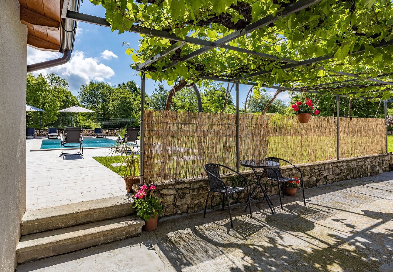 Villa in Nedešcina - Steinjuwel - Villa Katarina mit privatem Pool