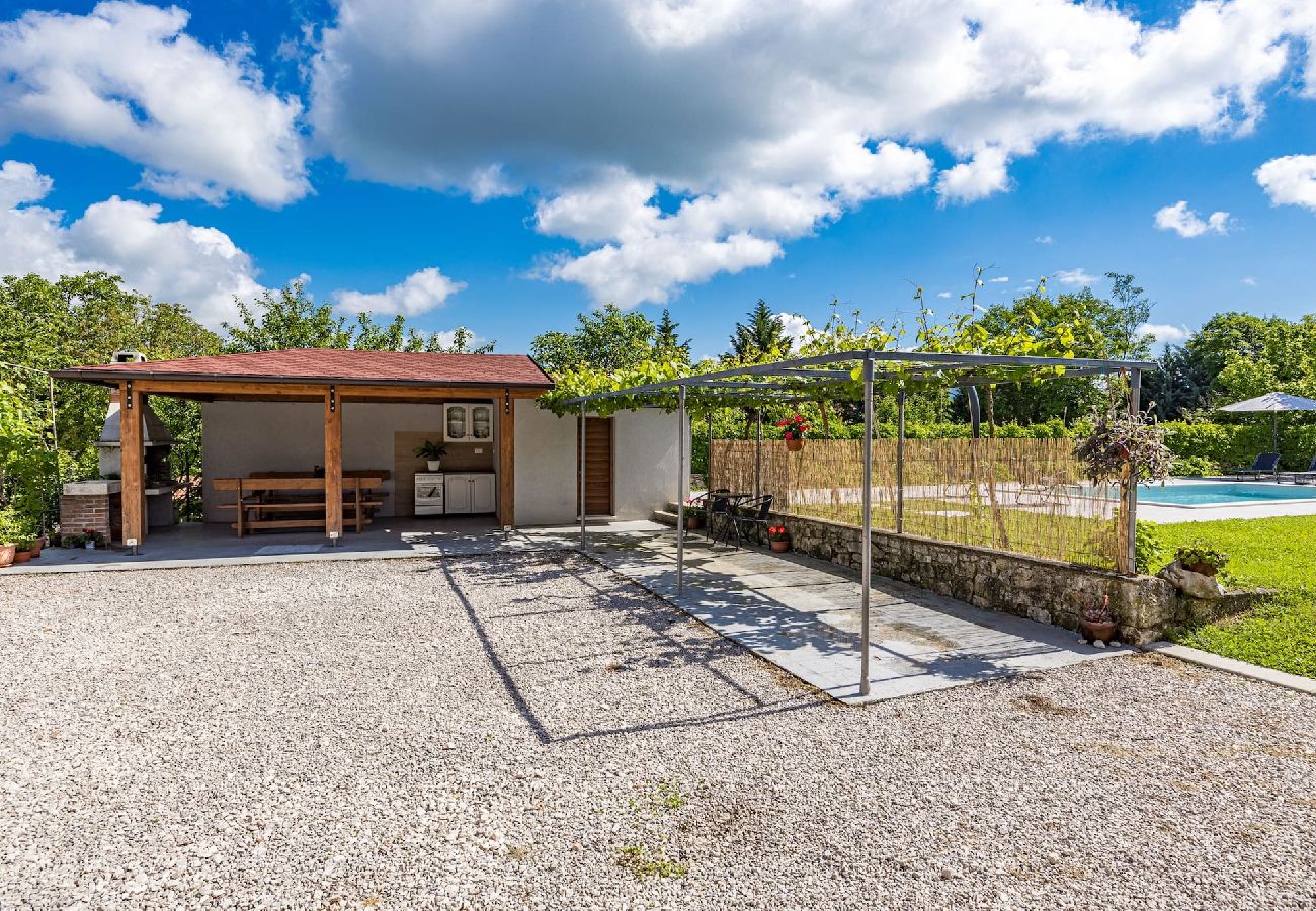 Villa in Nedešcina - Steinjuwel - Villa Katarina mit privatem Pool