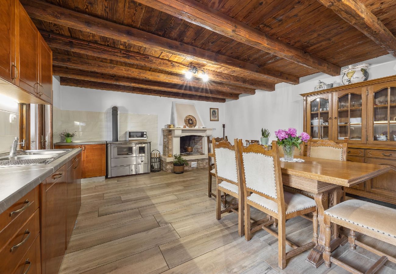 Villa in Nedešcina - Steinjuwel - Villa Katarina mit privatem Pool