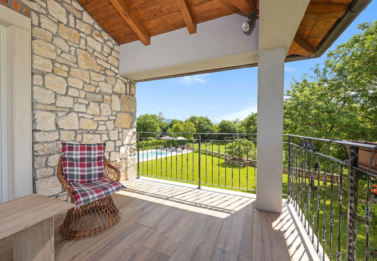 Villa in Nedešcina - Steinjuwel - Villa Katarina mit privatem Pool