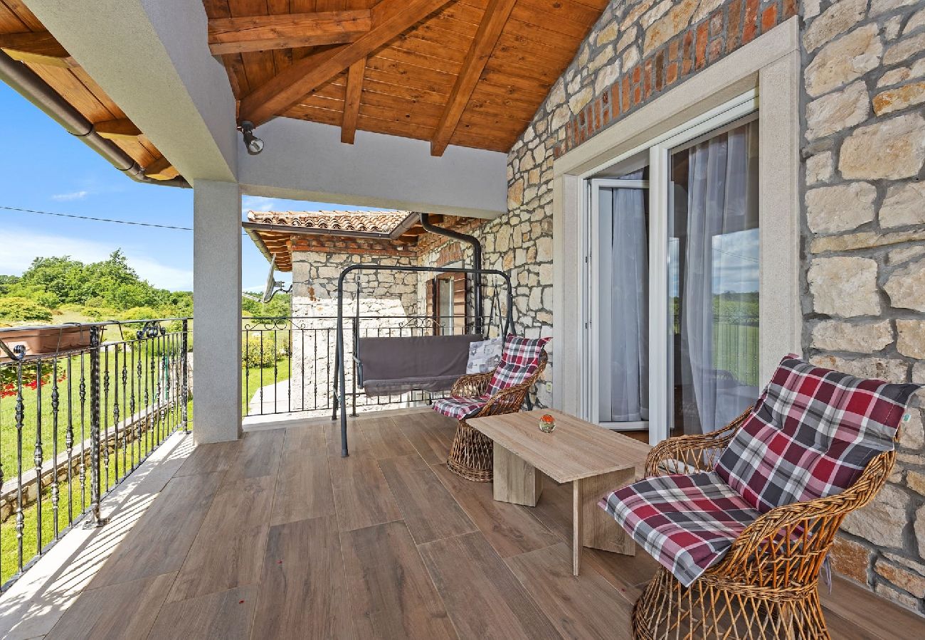 Villa in Nedešcina - Steinjuwel - Villa Katarina mit privatem Pool