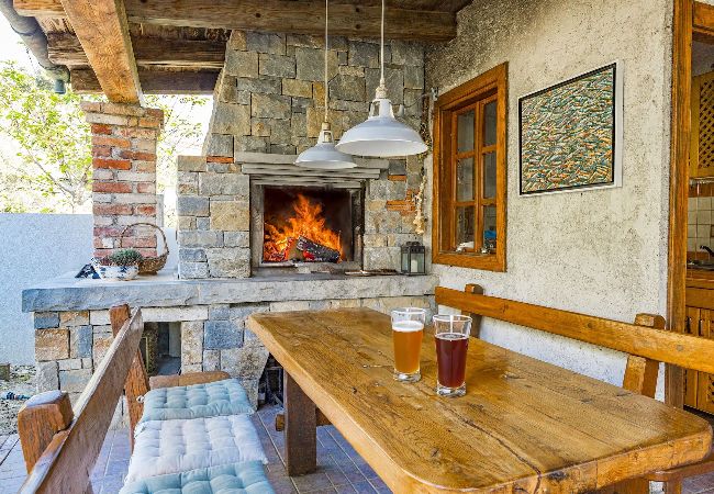 Ferienwohnung in Banjol - Magischer Garten mit Whirlpool - FeWo Blanka A1 Ferienwohnung in Banjol - Magischer Garten mit Whirlpool - FeWo Blanka A1