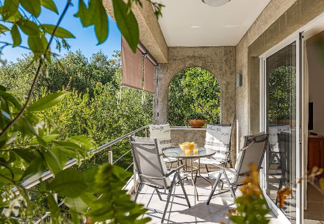 Ferienwohnung in Banjol - Magischer Garten mit Whirlpool - FeWo Blanka A1 Ferienwohnung in Banjol - Magischer Garten mit Whirlpool - FeWo Blanka A1