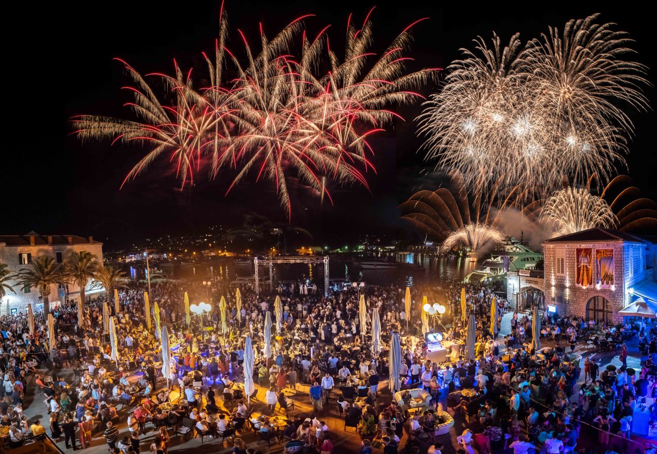 Ferienwohnung in Banjol - Wunderbare Terrasse und Meerblick - Max 1