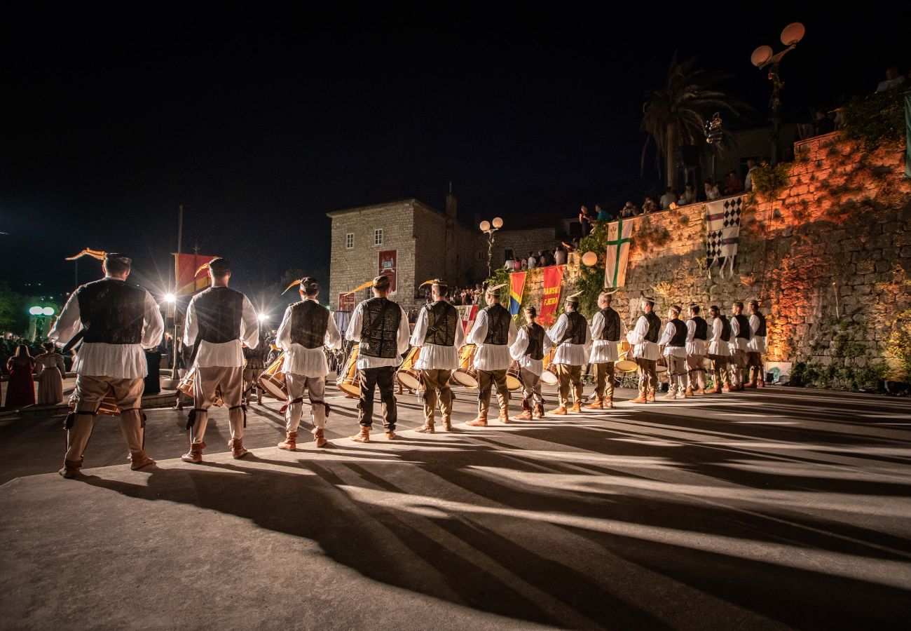Ferienwohnung in Banjol - Wunderbare Terrasse und Meerblick - Max 1