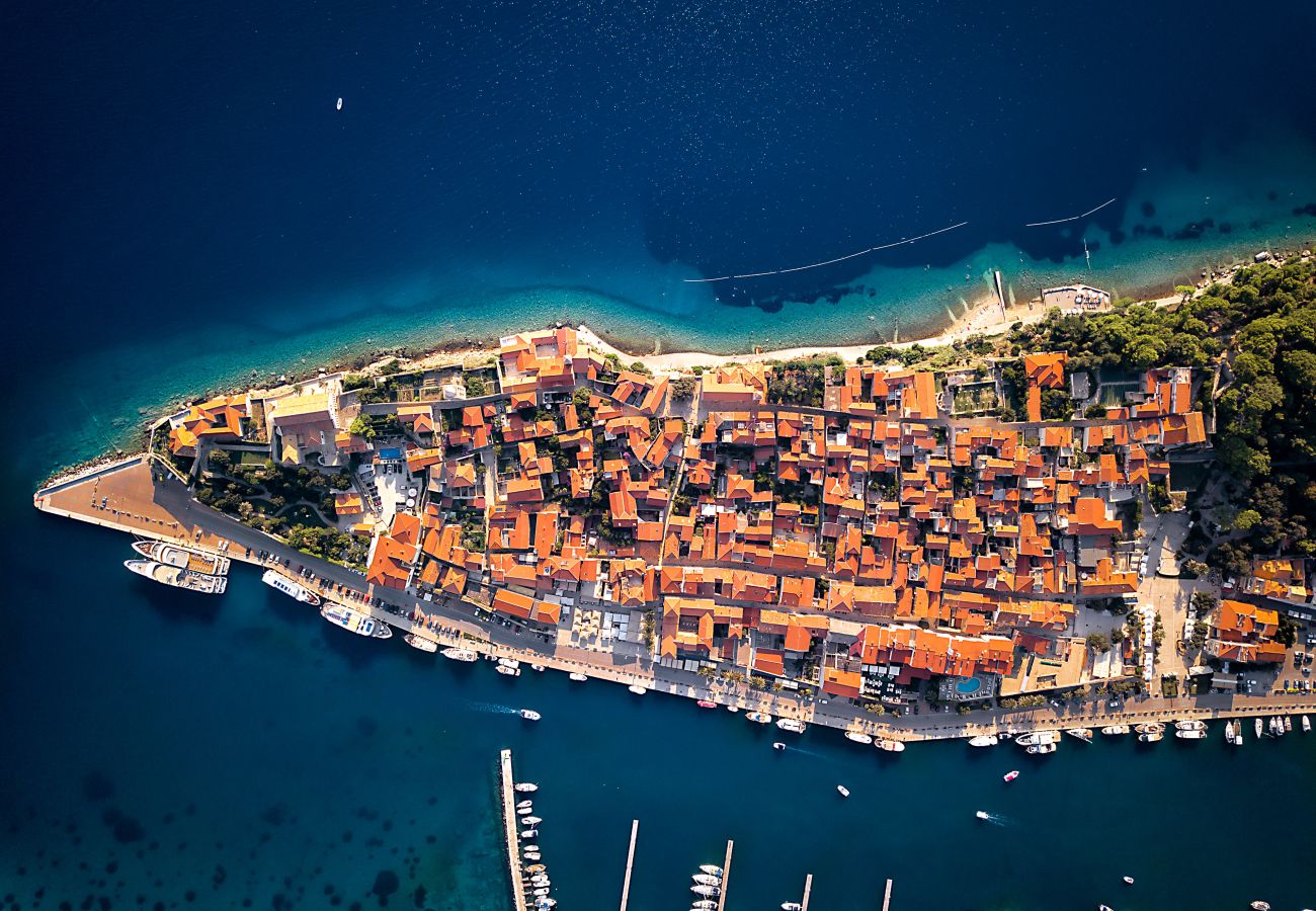 Ferienwohnung in Banjol - Hübsch Interieur und entspannende Umgebung - Max 2