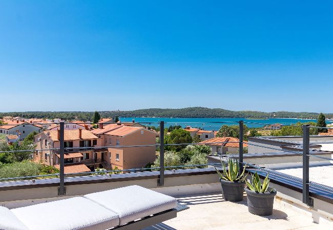 Ferienwohnung in Medulin - Penthouse Sax mit Meerblick Ferienwohnung in Medulin - Penthouse Sax mit Meerblick