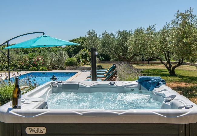 Villa in Mali Vareški - Villa Silentio mit Whirlpool und Pool (4+2) Villa in Mali Vareški - Villa Silentio mit Whirlpool und Pool (4+2)
