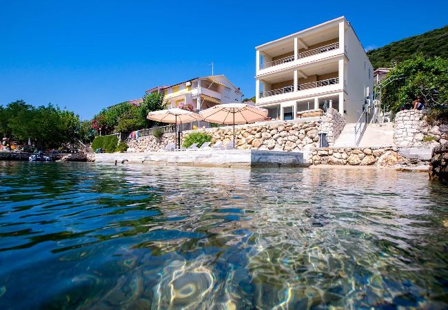 Ferienwohnung in Supetarska Draga - Villa Gulli - Apartment Blue mit Privatstrand Ferienwohnung in Supetarska Draga - Villa Gulli - Apartment Blue mit Privatstrand