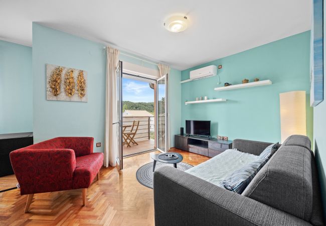 Ferienwohnung in Kampor - Meerblick, Familienurlaub – FeWo Neda Ruzmarin Ferienwohnung in Kampor - Meerblick, Familienurlaub – FeWo Neda Ruzmarin