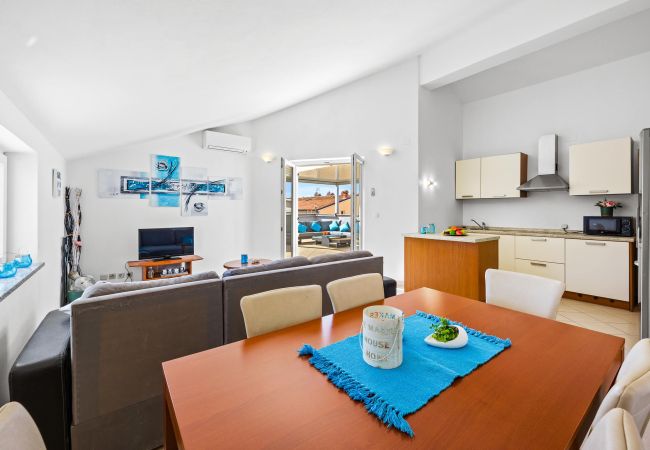 Ferienwohnung in Medulin - Paradies auf dem Dach mit Meerblick – Katja Ferienwohnung in Medulin - Paradies auf dem Dach mit Meerblick – Katja