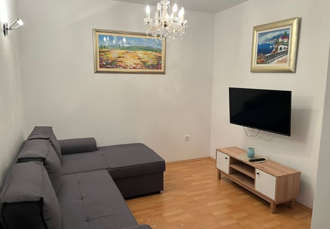 Ferienwohnung in Rogoznica - Apartments Sun Rogoznica - Apartment mit einem Schlafzimmer und Meerblick A1 Ferienwohnung in Rogoznica - Apartments Sun Rogoznica - Apartment mit einem Schlafzimmer und Meerblick A1