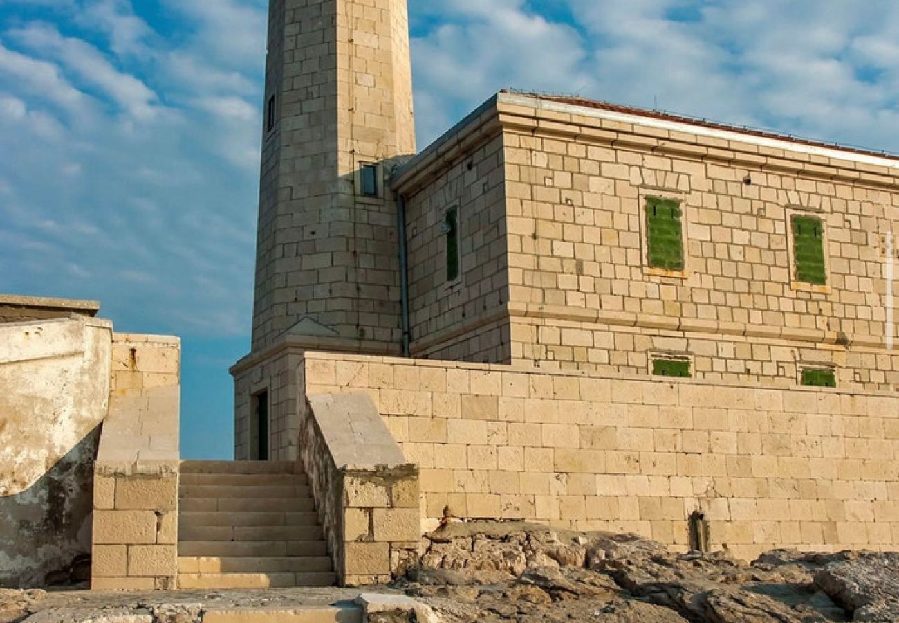 Ferienwohnung in Rogoznica - Apartments Sun Rogoznica - Meerblick A1