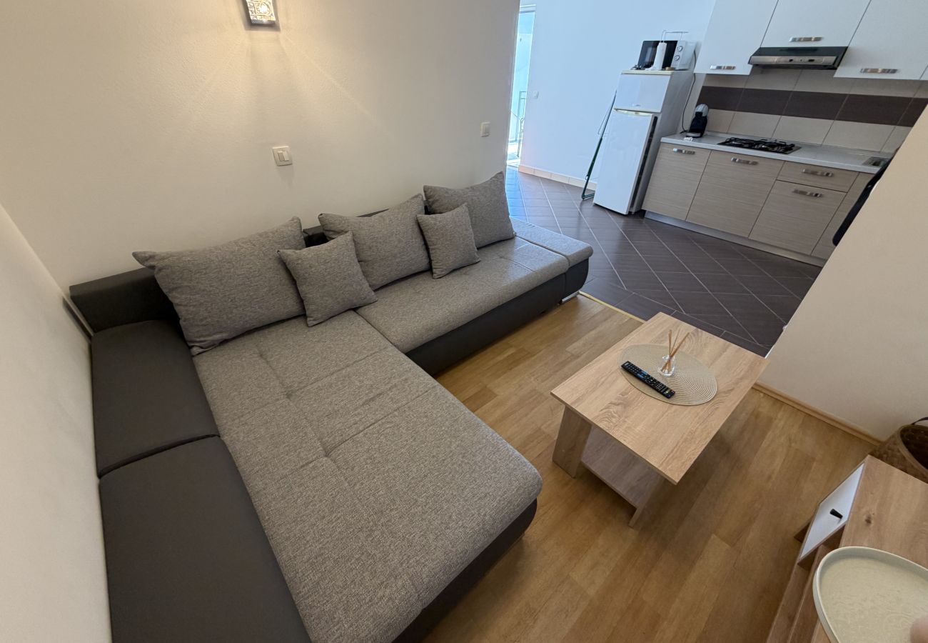 Ferienwohnung in Rogoznica - Apartments Sun Rogoznica - Meerblick A2