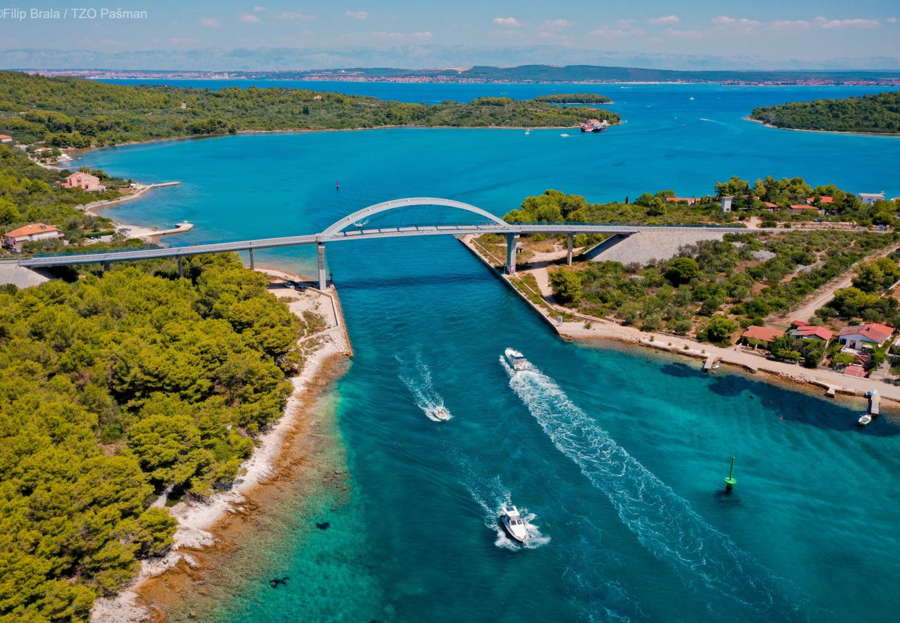 Ferienwohnung in Pašman - Apartments Torina Pašman - mit Meerblick A1