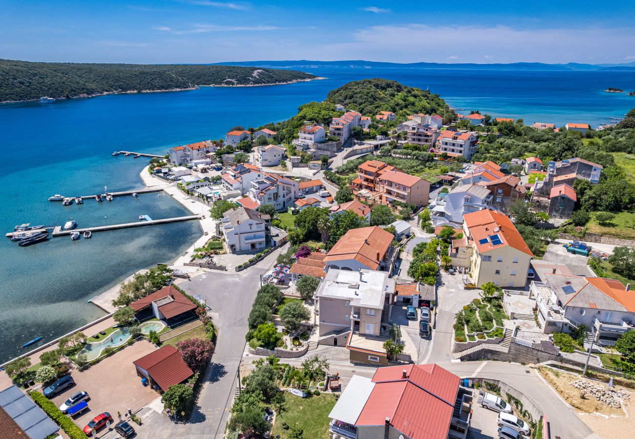 Ferienwohnung in Rab - Familienapartment Una am Meer 