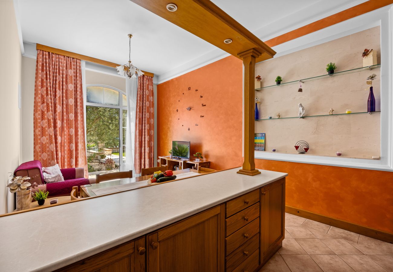 Ferienwohnung in Rab - Familienapartment Una am Meer 