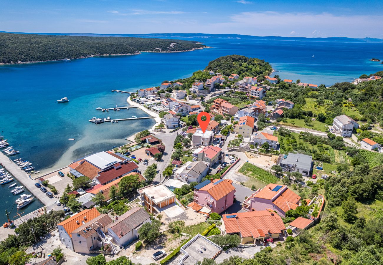 Ferienwohnung in Rab - Familienapartment Una am Meer 