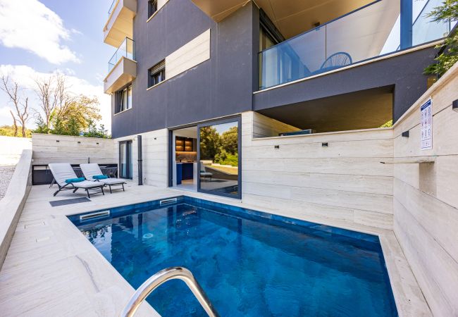 Ferienwohnung in Zadar - The Bayfront - Luxus-Pool-Residenz Ferienwohnung in Zadar - The Bayfront - Luxus-Pool-Residenz