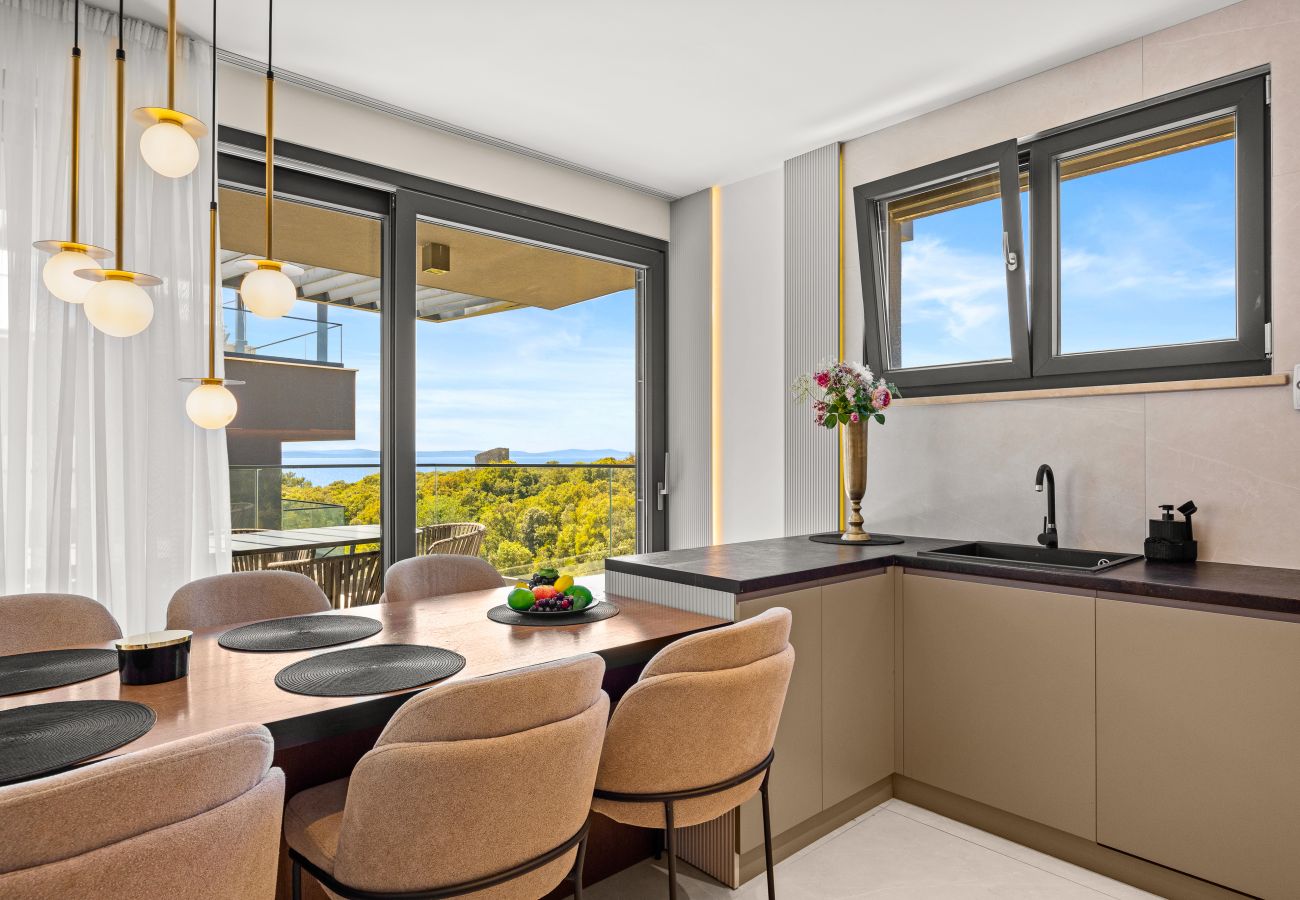 Ferienwohnung in Zadar - Das Skyview Penthouse mit Infinity Pool