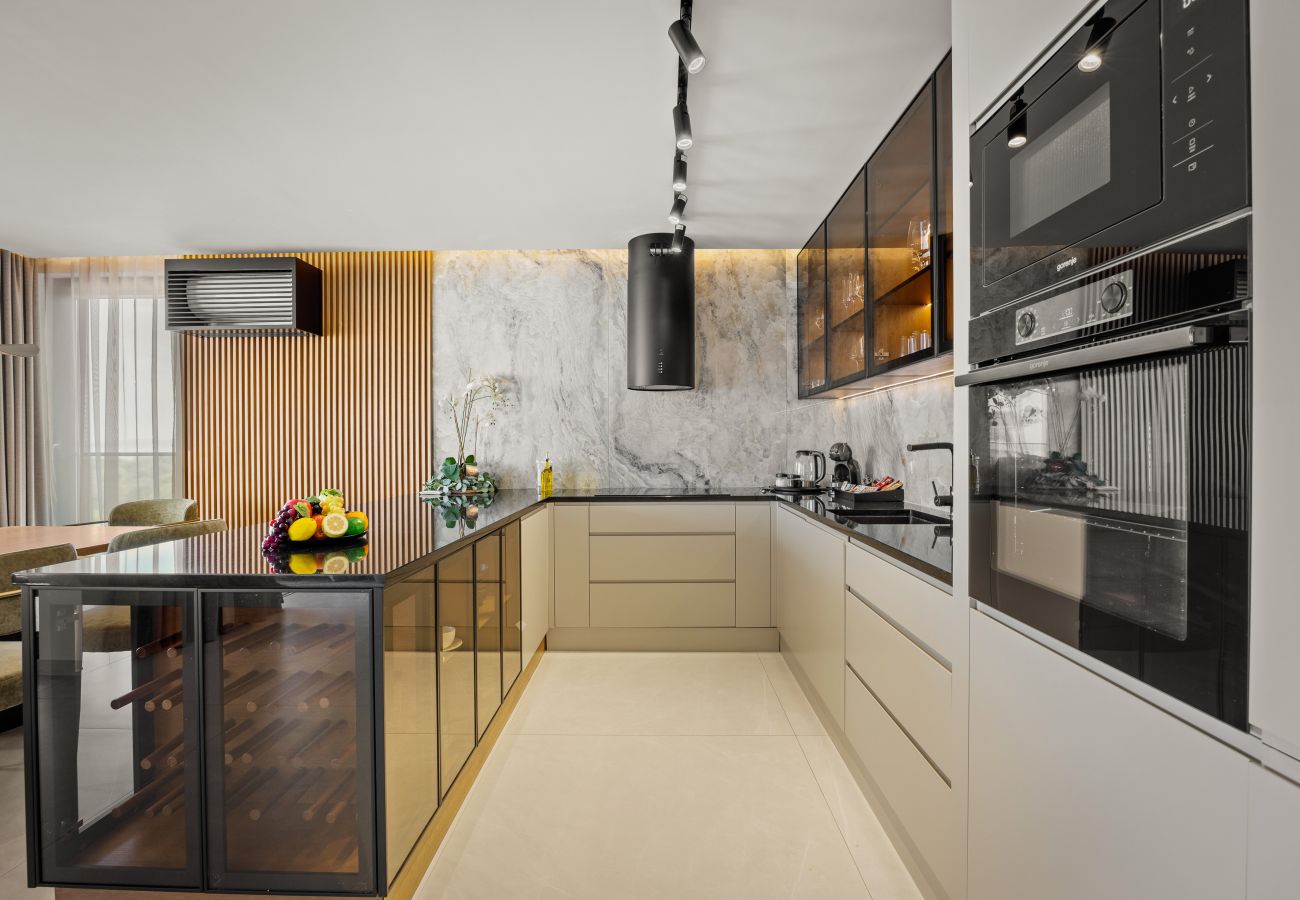 Ferienwohnung in Zadar - Amber Penthouse - Whirlpool und Meerblick