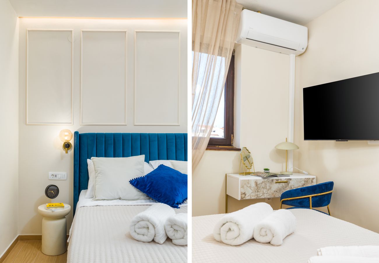 Zimmeranmietung in Fažana - Luxe Zimmer Marceta 7 mit Gemeinschaftspool