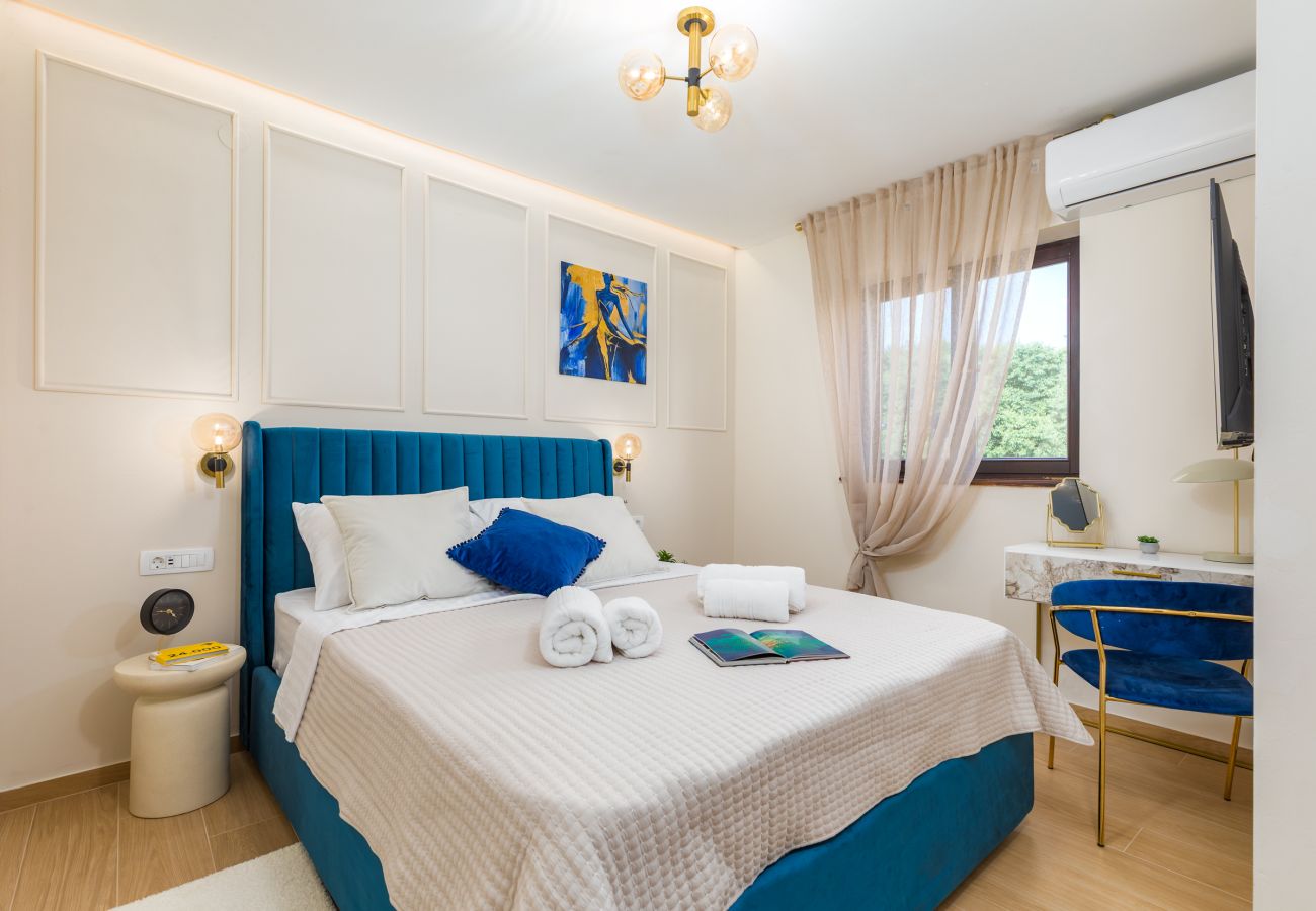 Zimmeranmietung in Fažana - Luxe Zimmer Marceta 7 mit Gemeinschaftspool