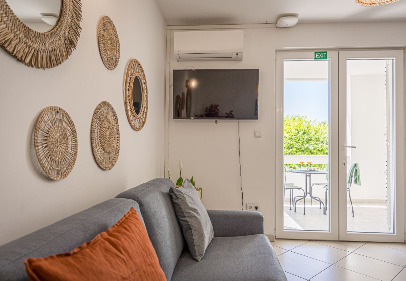 Ferienwohnung in Šibenik - Apartment A1 mit Meerblick