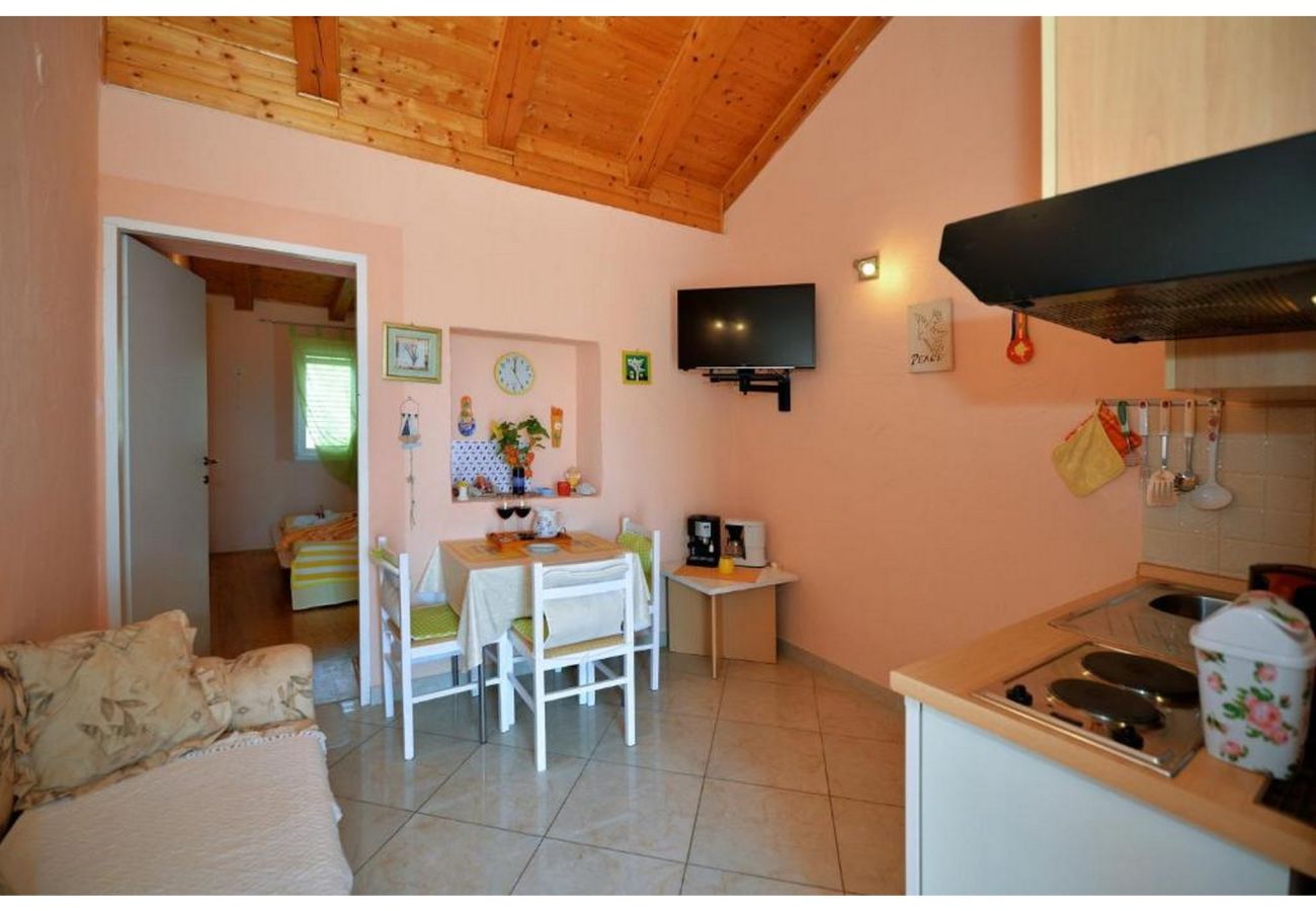 Ferienwohnung in Murter - Sunshine Apartment Gelb