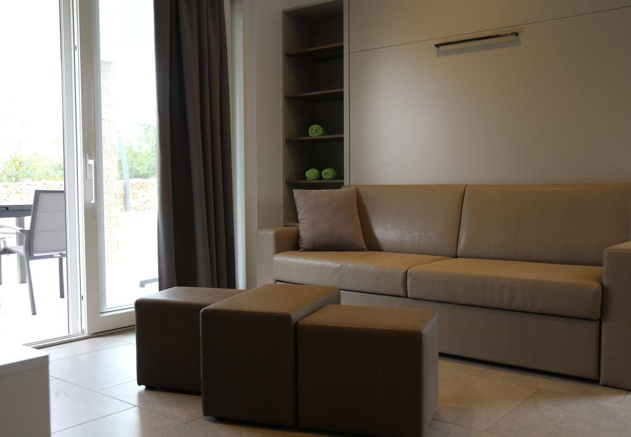 Ferienwohnung in Pomer - Oliva Serenity Apartment mit Pool 