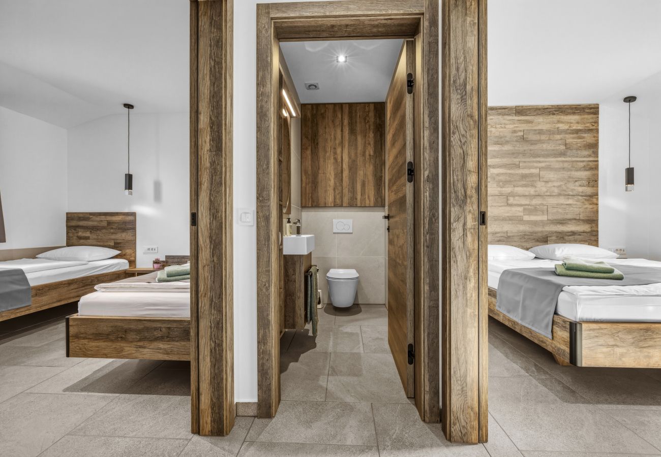 Ferienwohnung in Pomer - Oliva Serenity Apartment mit Pool 