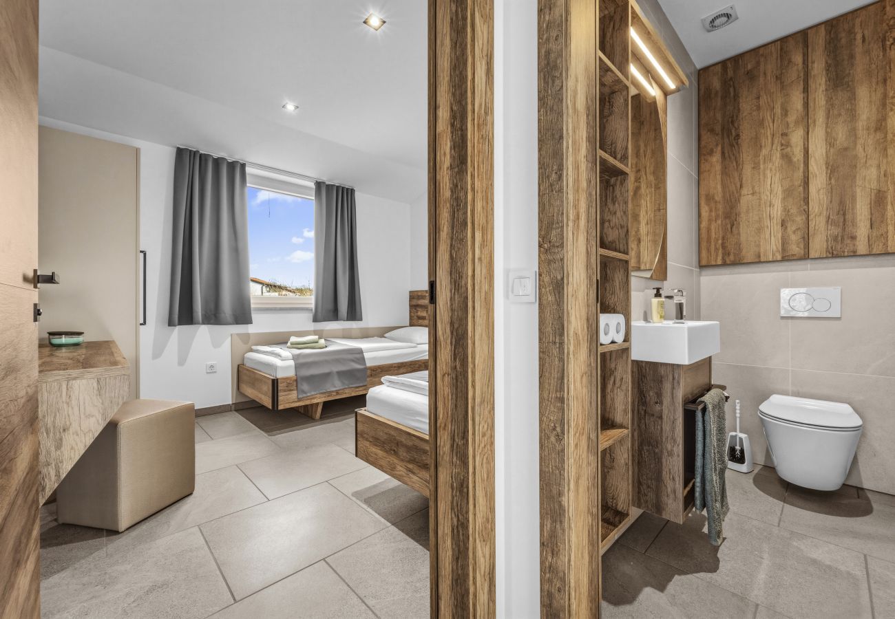 Ferienwohnung in Pomer - Oliva Serenity Apartment mit Pool 