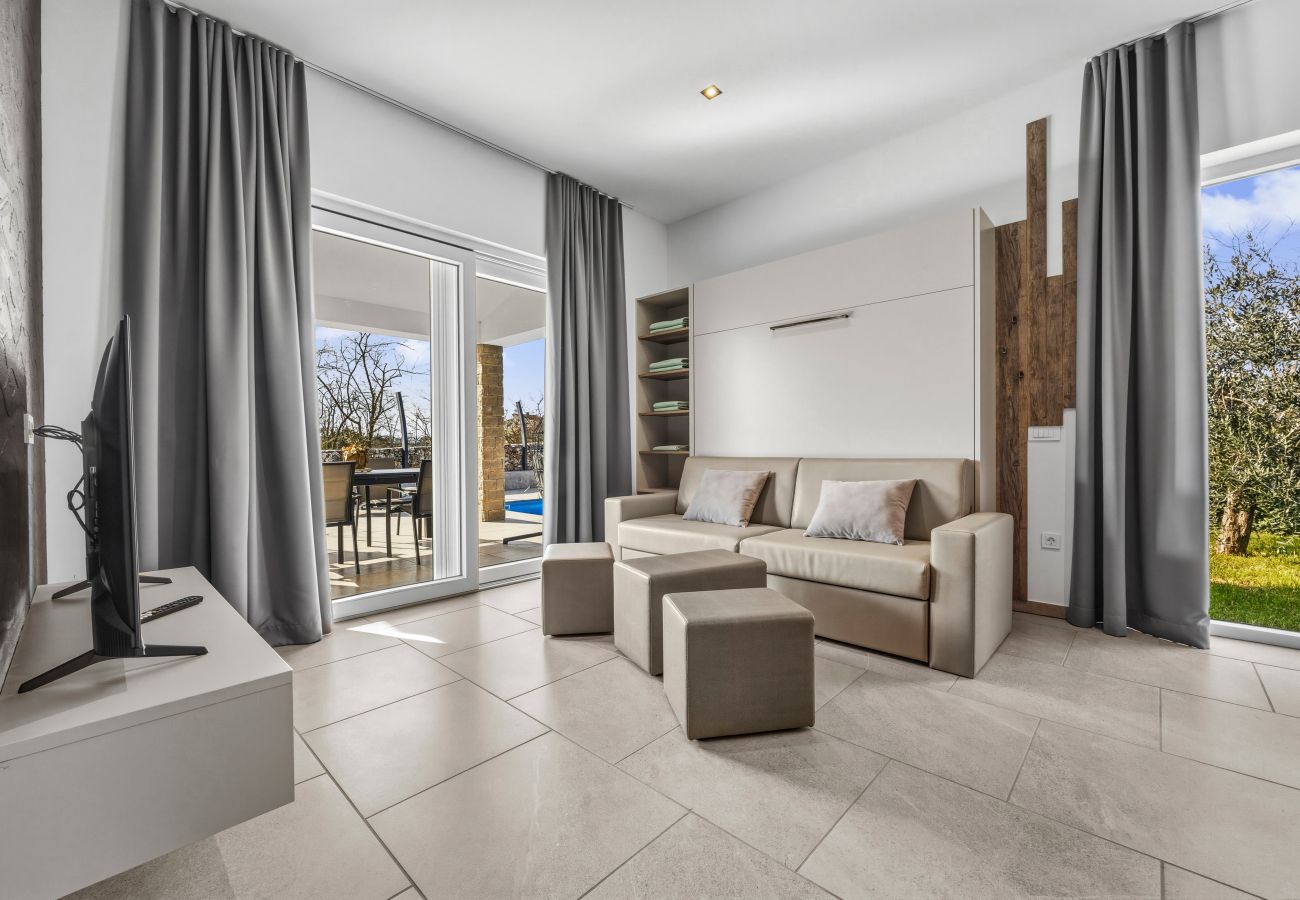 Ferienwohnung in Pomer - Oliva Serenity Apartment mit Pool 