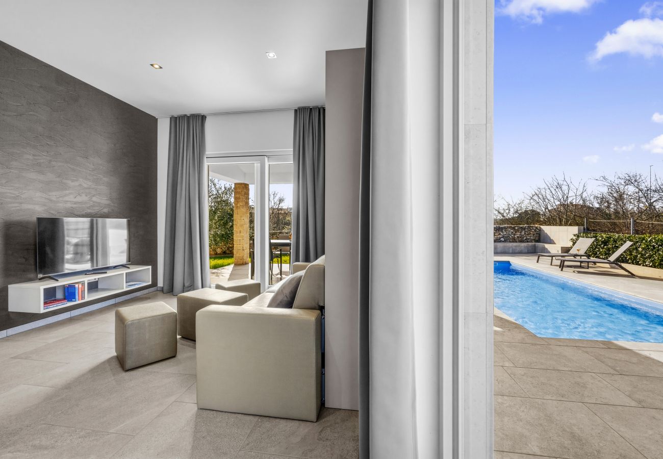 Ferienwohnung in Pomer - Oliva Serenity Apartment mit Pool 