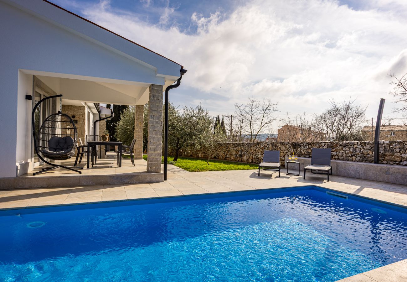 Ferienwohnung in Pomer - Oliva Serenity Apartment mit Pool 