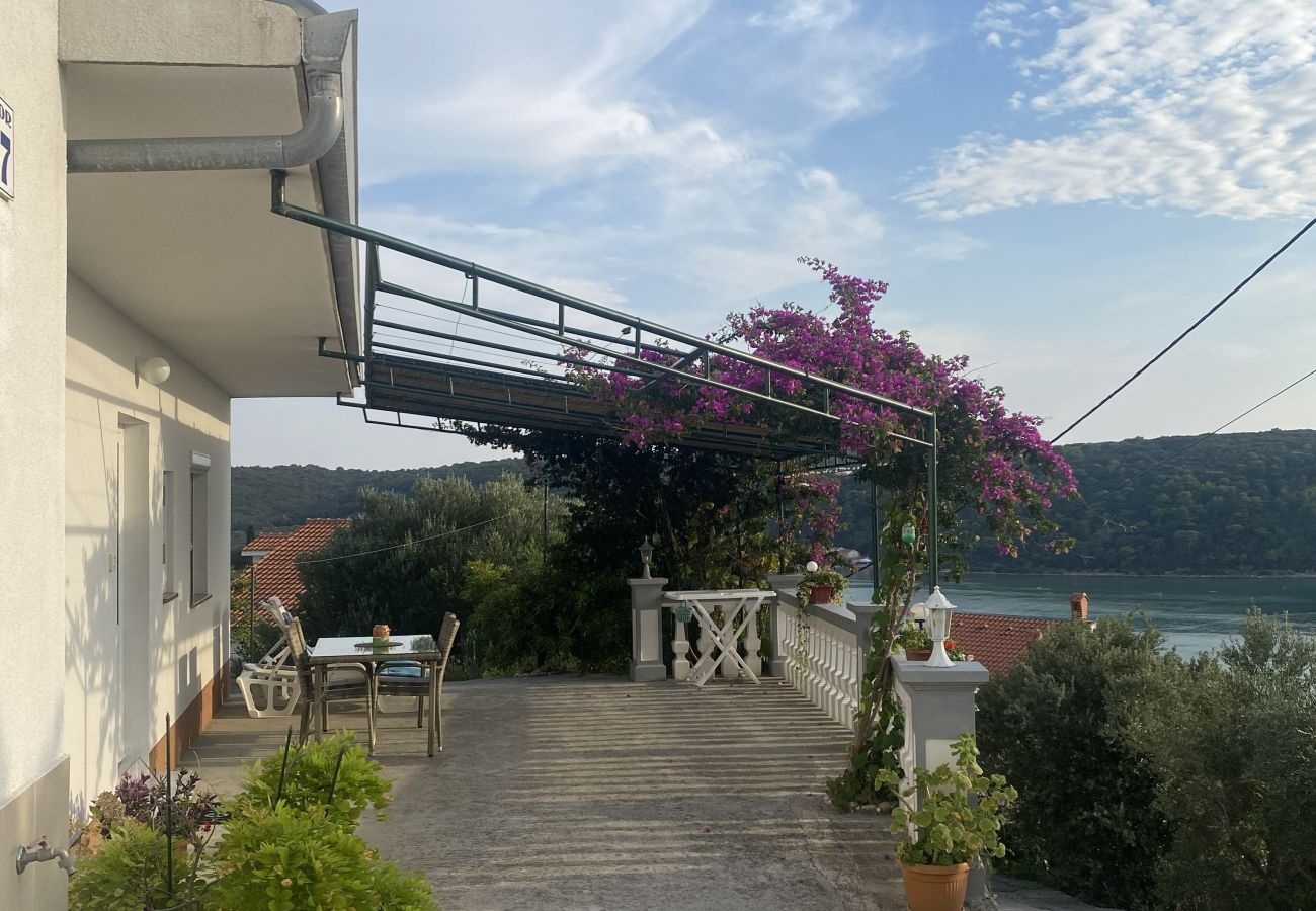 Ferienwohnung in Kampor - Sea View Apartment Ankica with Terrace