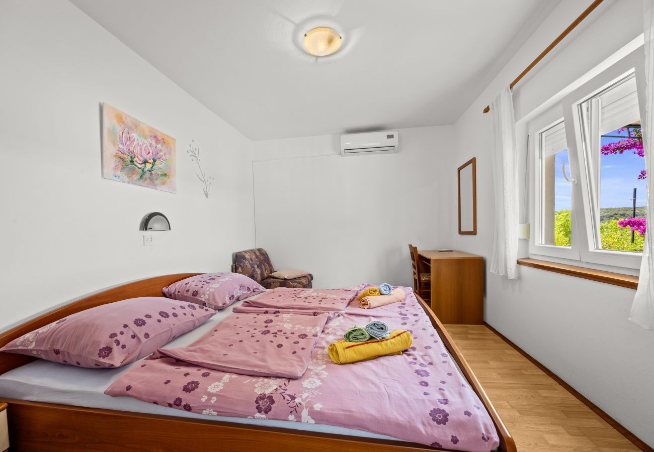 Ferienwohnung in Kampor - Sea View Apartment Ankica with Terrace
