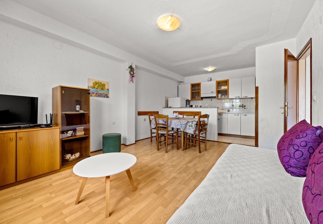 Ferienwohnung in Kampor - Sea View Apartment Ankica with Terrace