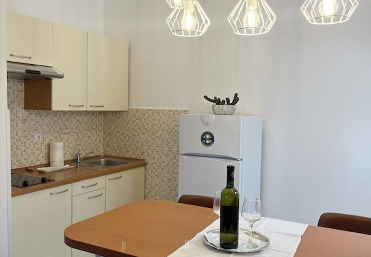 Ferienwohnung in Kampor - Petra Meerblick Apartment 2