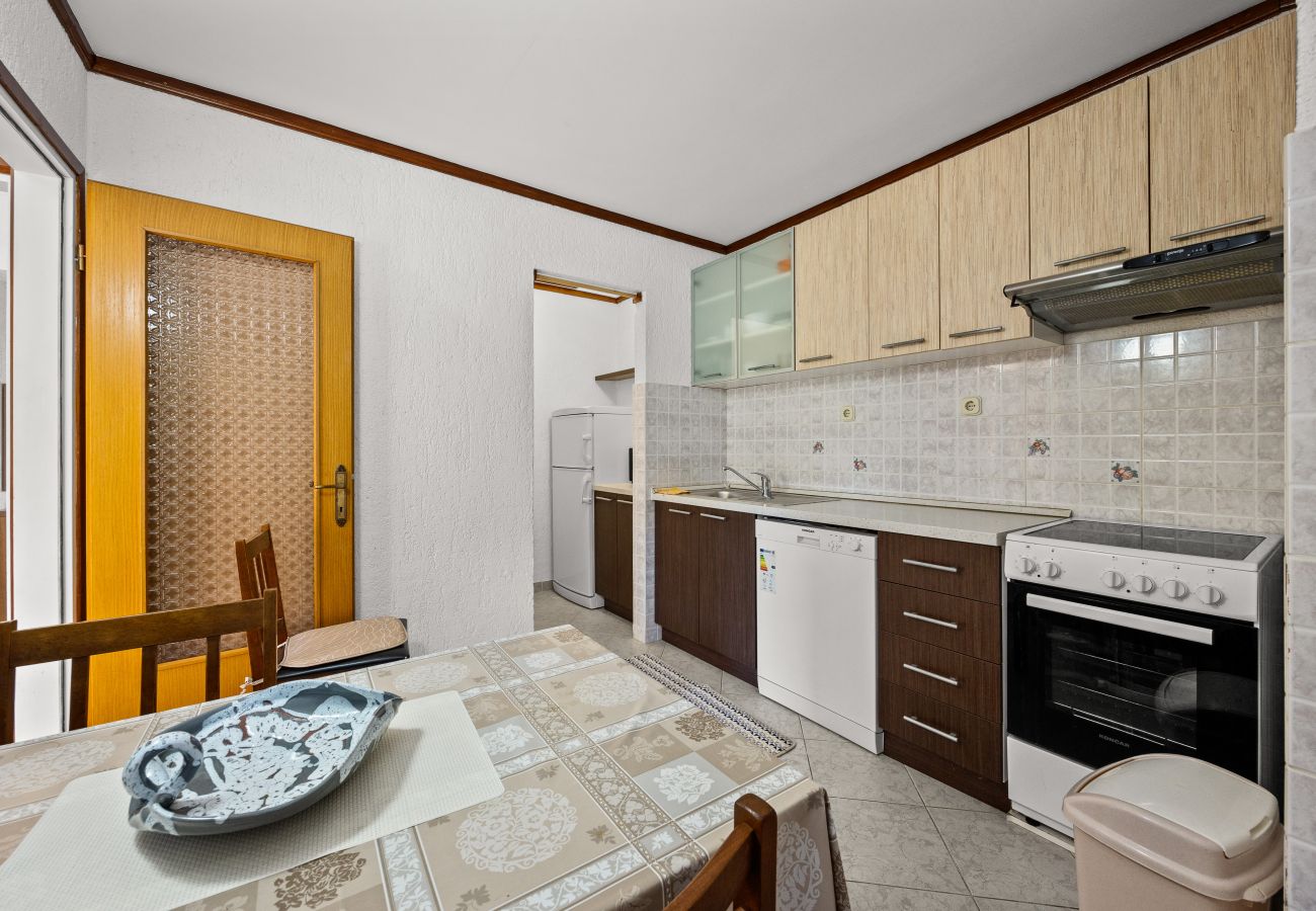 Ferienwohnung in Kampor - Petra Meerblick Apartment 3
