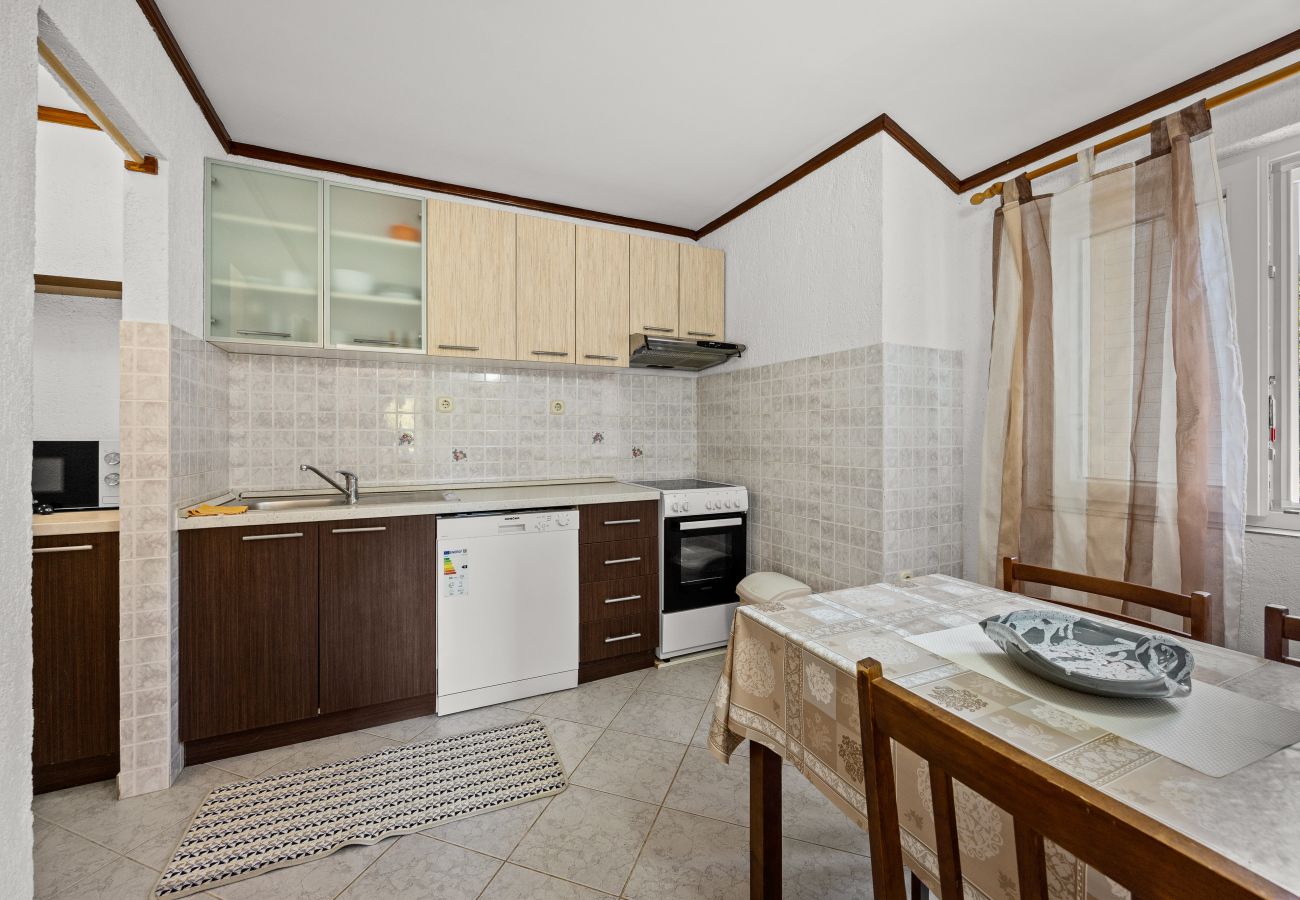Ferienwohnung in Kampor - Petra Meerblick Apartment 3