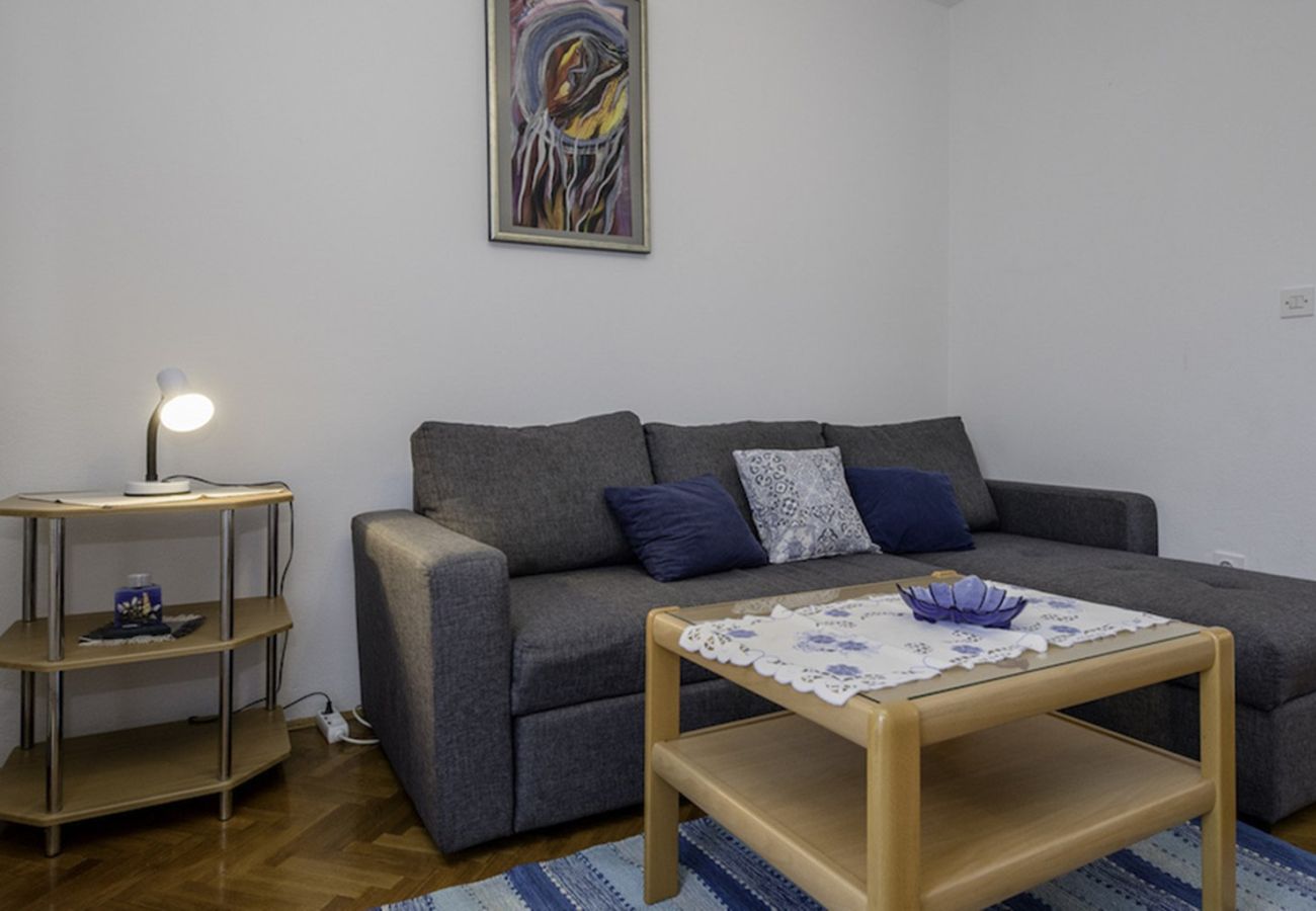 Ferienwohnung in Kampor - Petra Meerblick Apartment 4