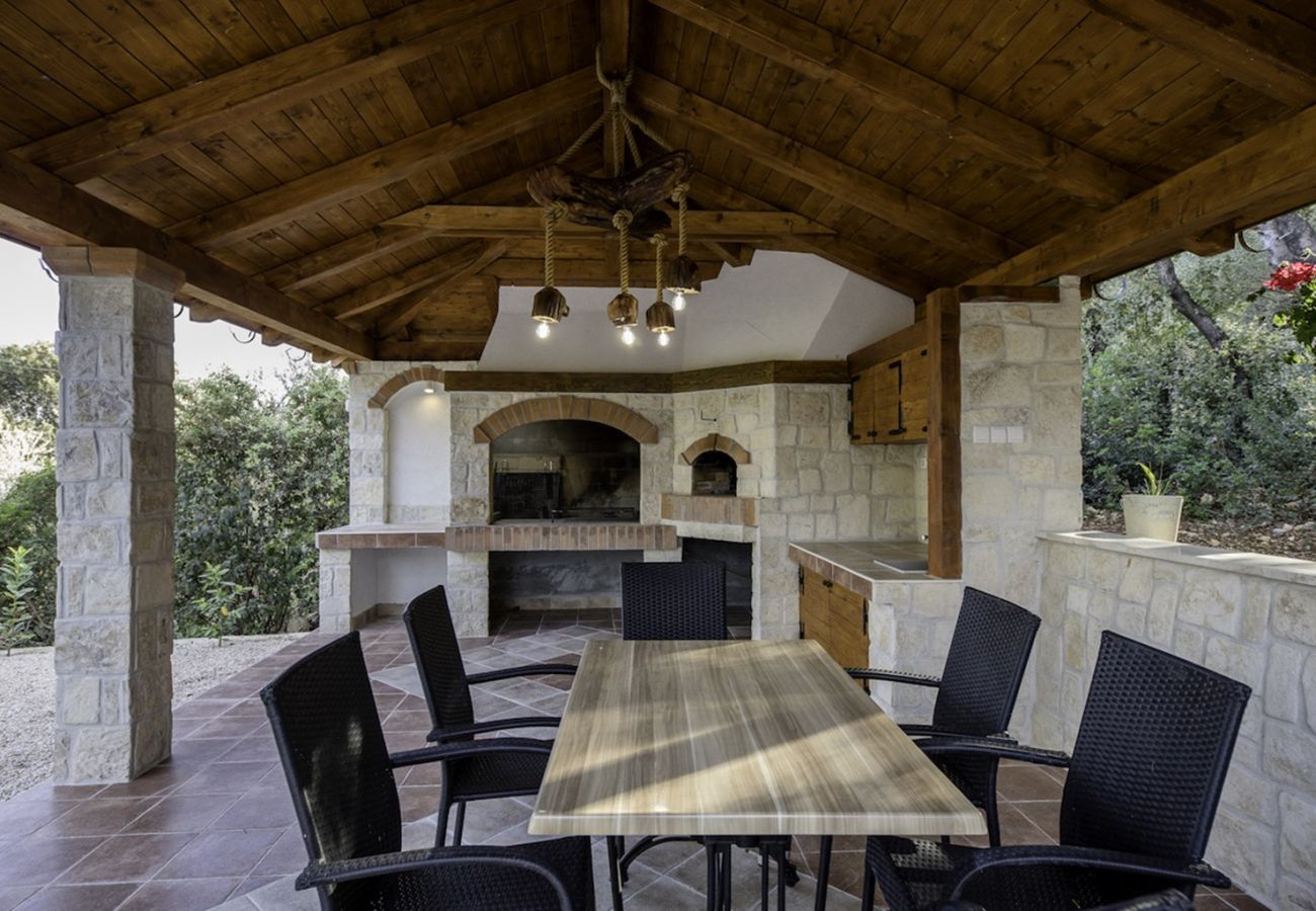 Ferienwohnung in Kampor - Petra Meerblick Apartment 4