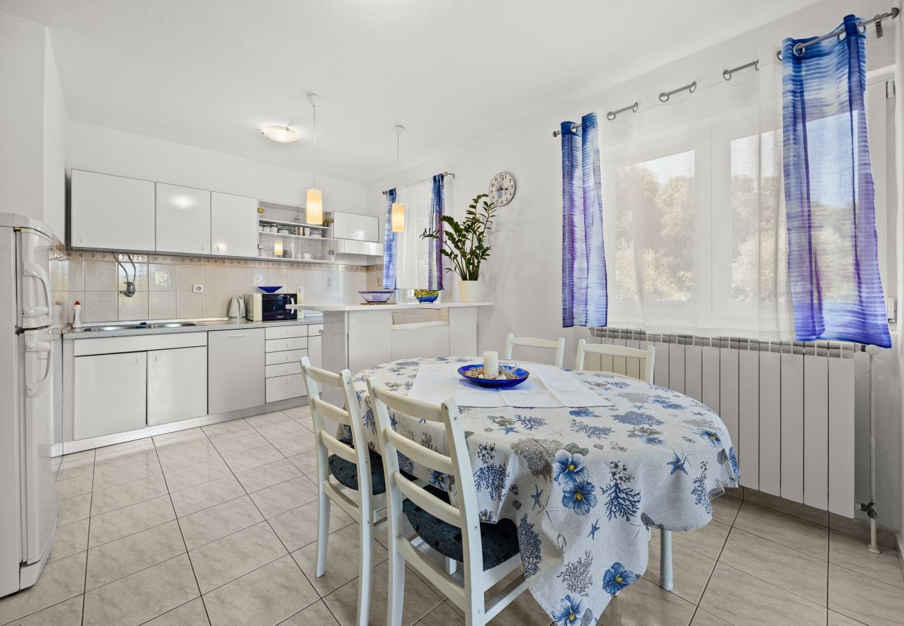 Ferienwohnung in Kampor - Petra Meerblick Apartment 4