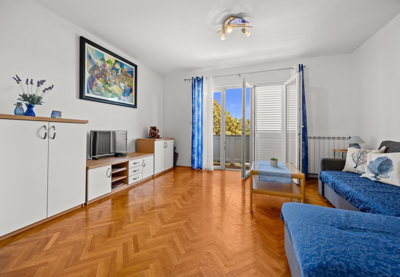 Ferienwohnung in Kampor - Petra Meerblick Apartment 4